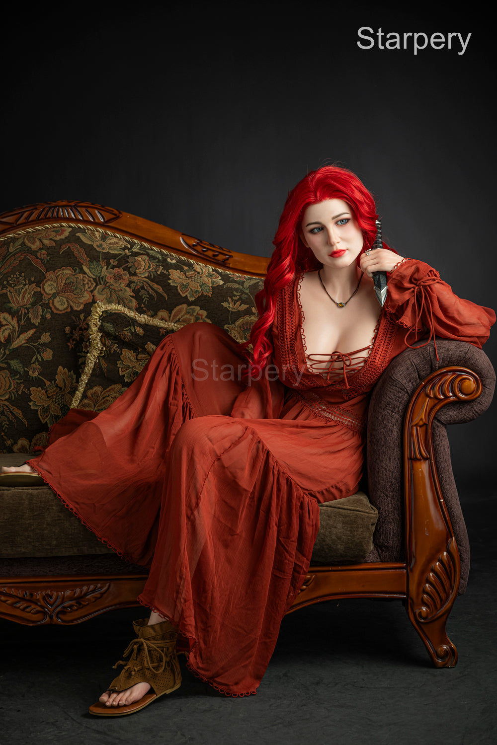 171cm/5ft7 D-cup Silicone Head Sex Doll #152 - Eva