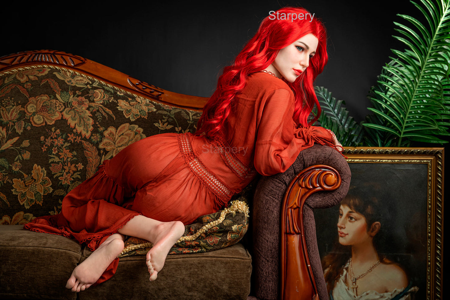 171cm/5ft7 D-cup Silicone Head Sex Doll #152 - Eva