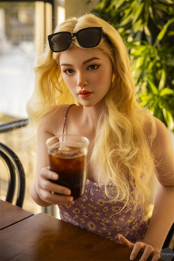 169cm/5ft7 C-cup TPE Blonde Sex Doll #144 – Iris
