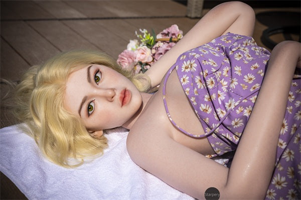 169cm/5ft7 C-cup TPE Blonde Hair Sex Doll #144 – Iris