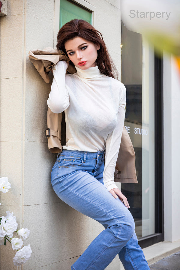 171cm/5ft7 D-cup Silicone Head Sex Doll #140 - Christina