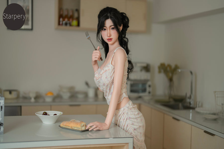 159cm/5ft3 E-cup Silicone Head Asian Sex Doll – ROS Yufan