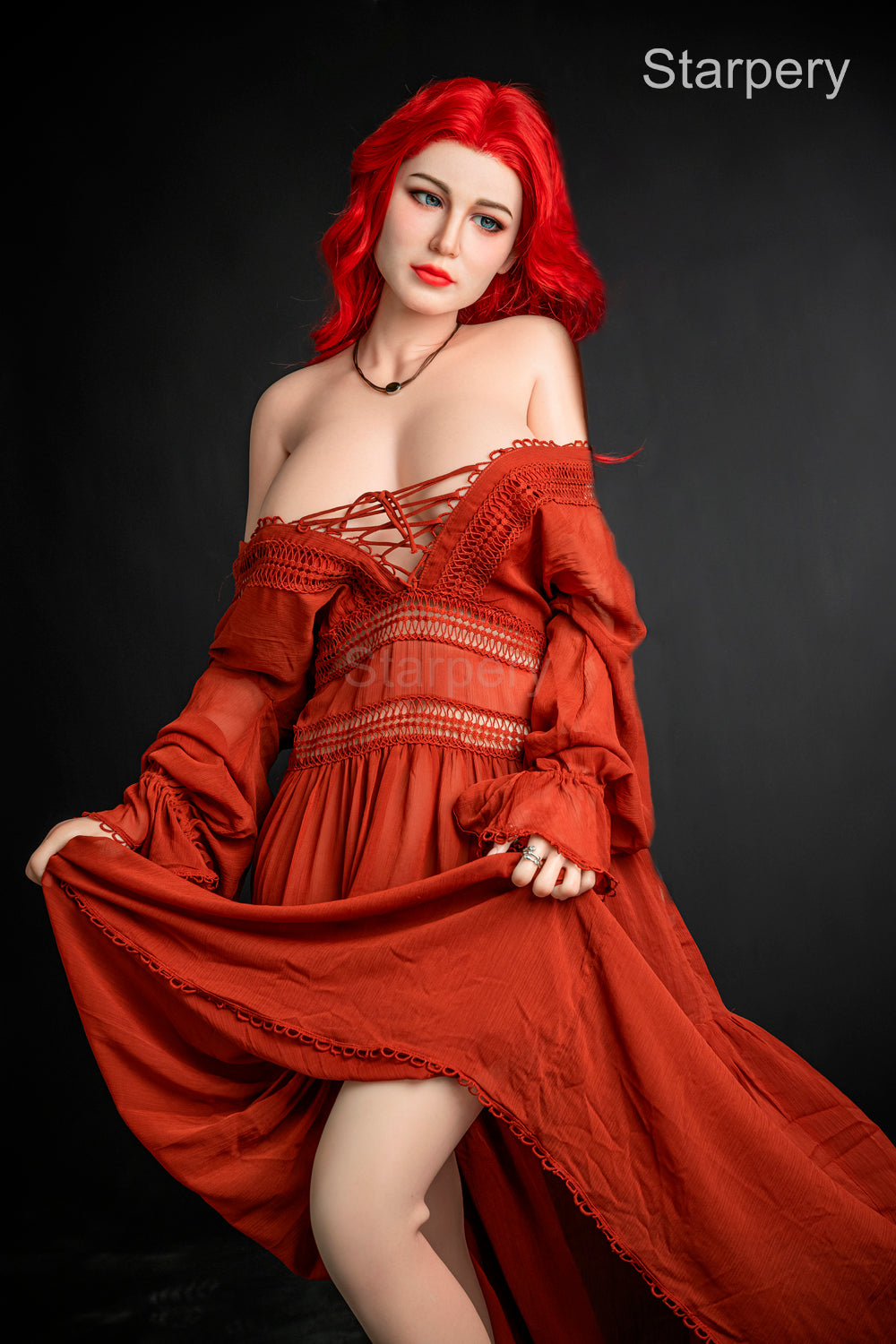 171cm/5ft7 D-cup Silicone Head Sex Doll #152 - Eva