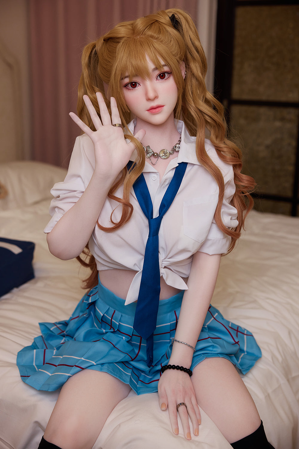 163cm/5ft4 C-cup Silicone Head Sex Doll #163 - Asuka Eva