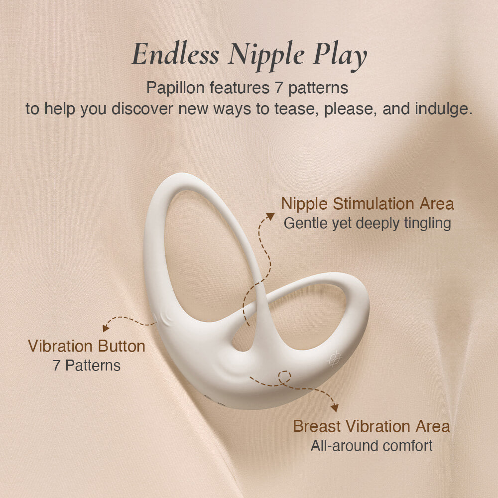 Papillon Nipple Vibrator