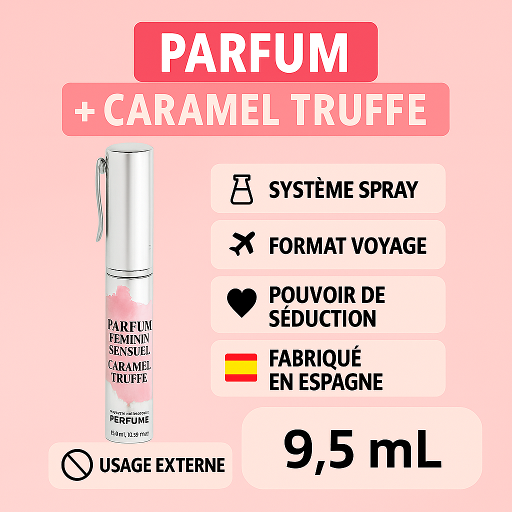 Parfum Féminin Sensuel Caramel Truffe