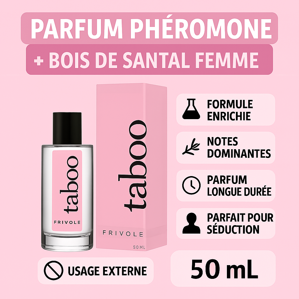 Parfum Phéromone Bois De Santal Femme