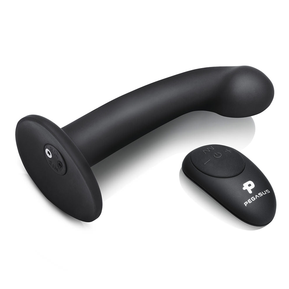 Vibrating G/P Spot Dildo with Harness & Remote