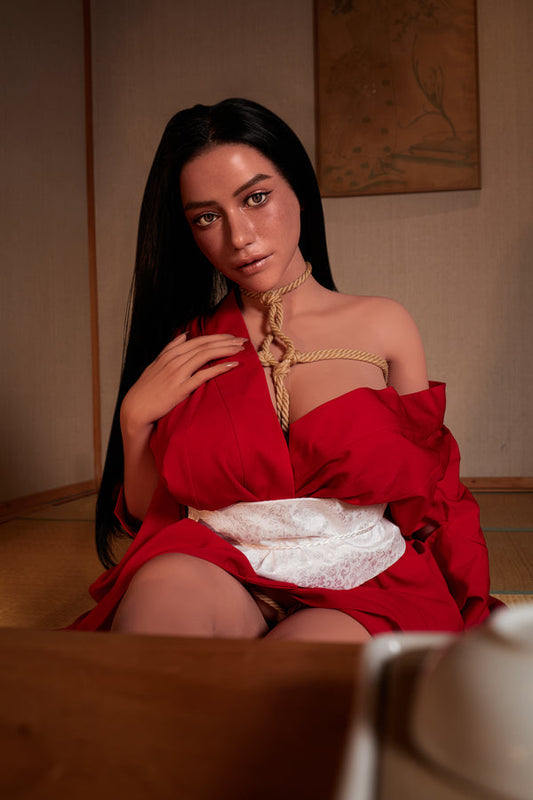 ⭐️CLM Pro⭐️ FD154cm/5ft1 L-Cup Silicone Head Sex Doll - Tasha