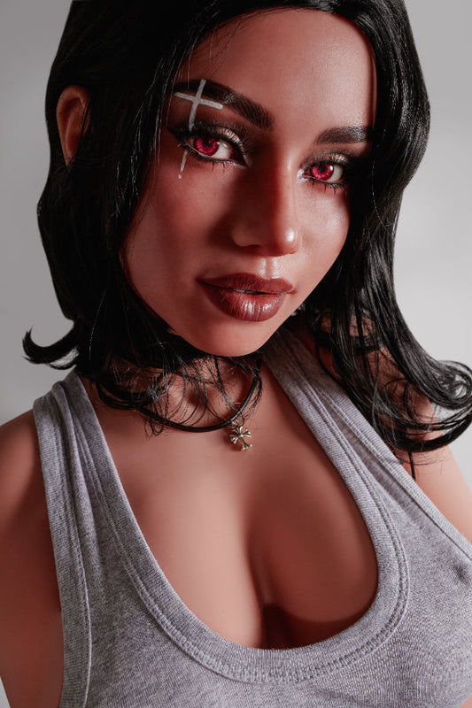 ⭐️CLM Pro⭐️ FD154cm/5ft1 D-Cup Silicone Head Sex Doll - M Reese