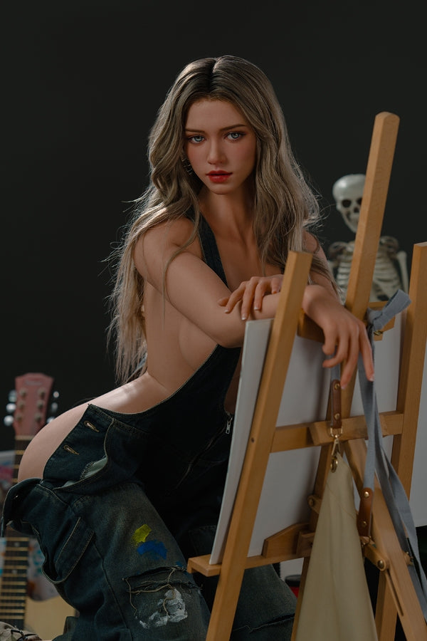 176cm/5ft9 E-Cup Silicone Head Sex Doll - Polly ROS_Wheat Skin