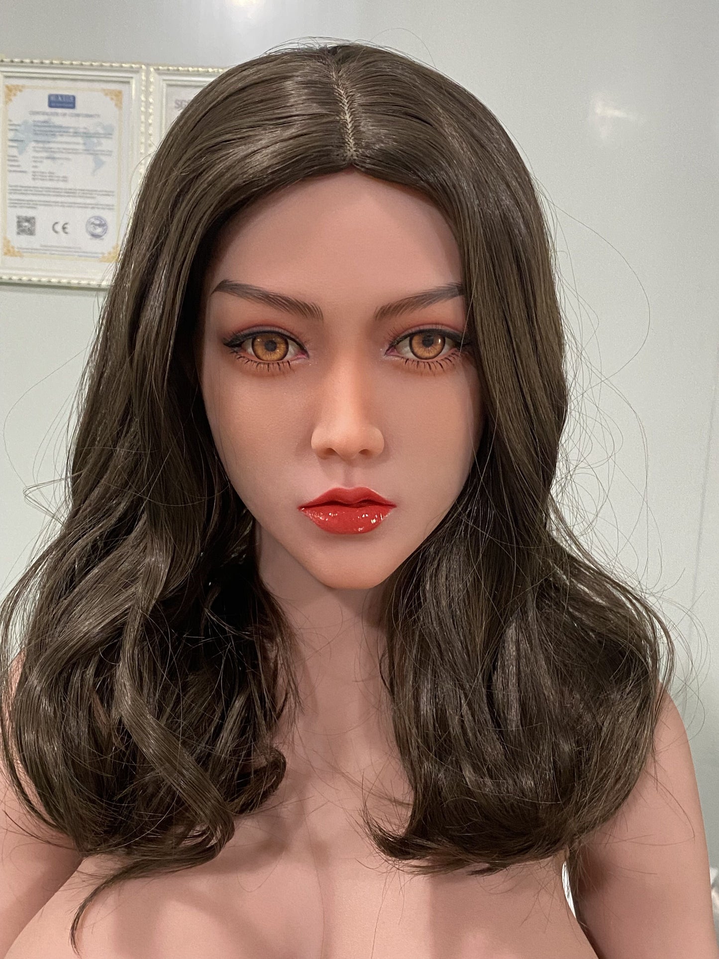 US In Stock - 160cm/5ft3 F-Cup Big Breast TPE Sex Doll #225