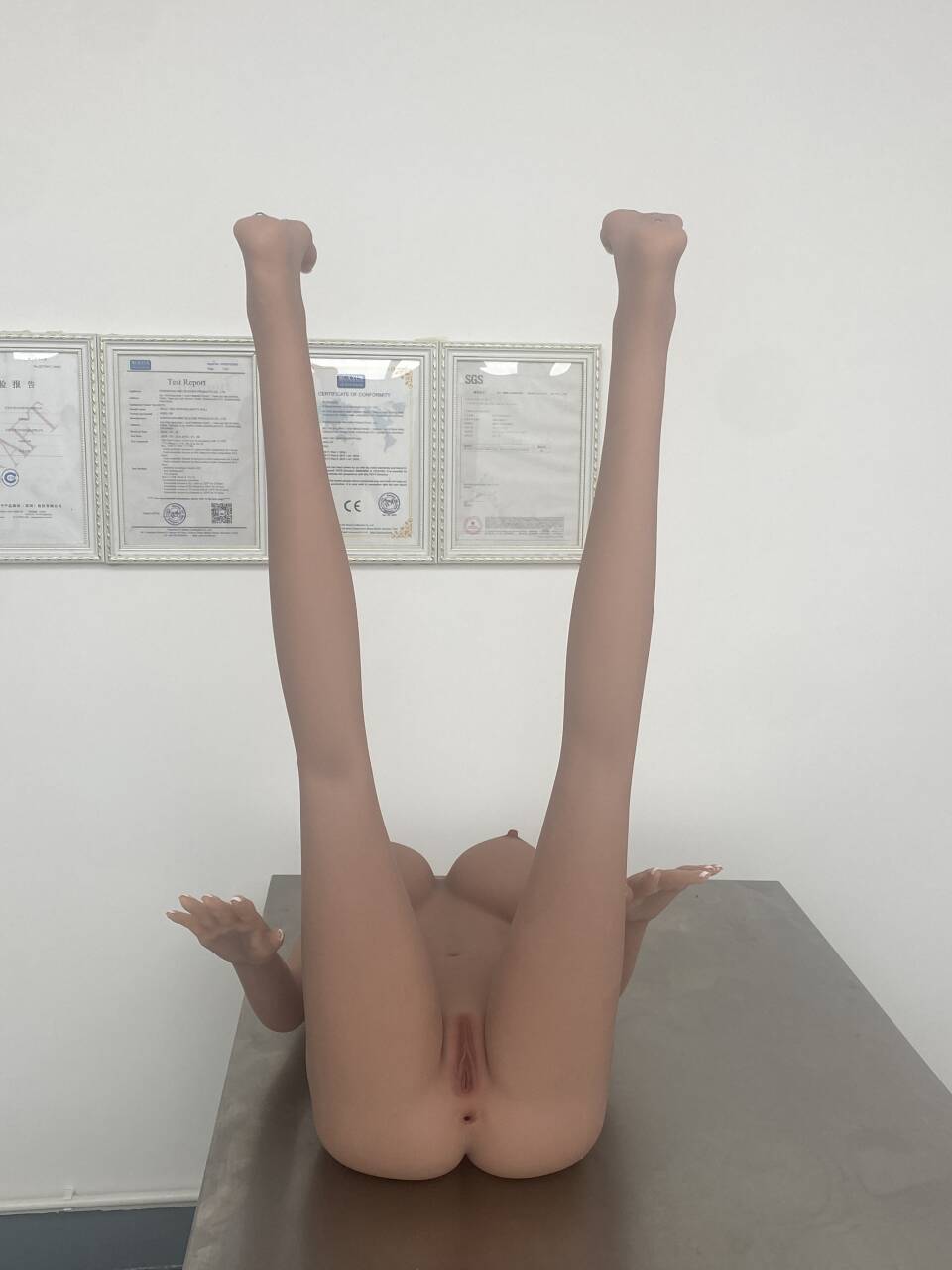 EU In Stock - 158cm/5ft2 Big Breast TPE Blonde Sex Doll - Margo