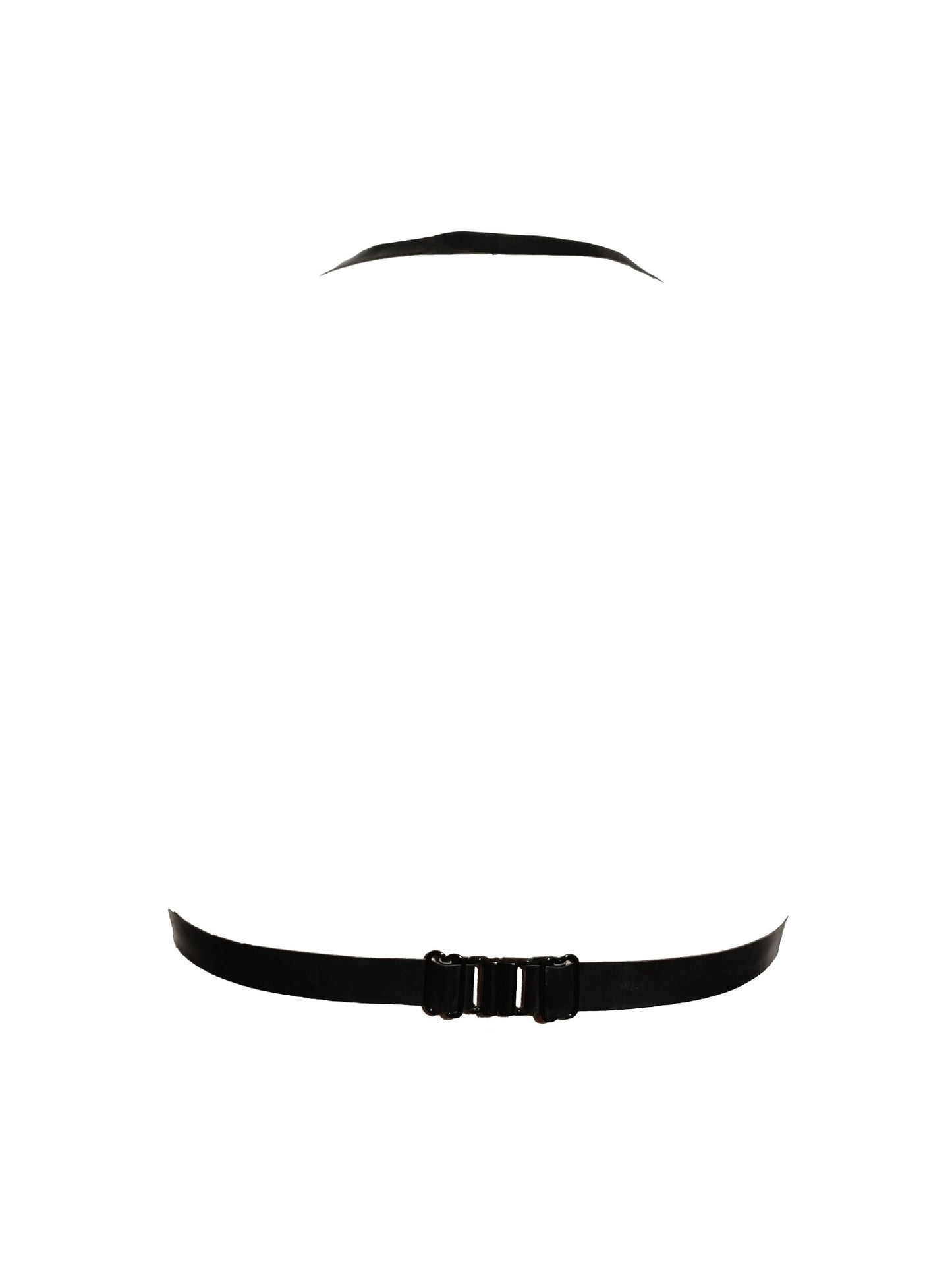 Latex/Rubber Halter Bra Harness