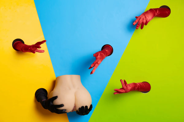 🔹CLM Classic🔹20cm/1ft1 Yellow Skin TPE Butt Torso Sex Toys  - R2