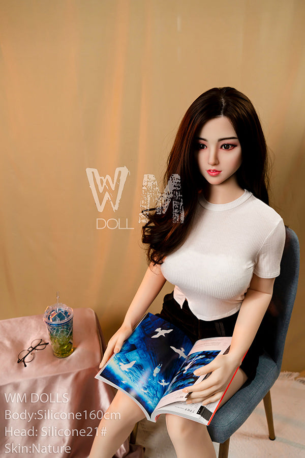 160cm/5ft3 D-cup Korean Silicone Sex Doll – #21