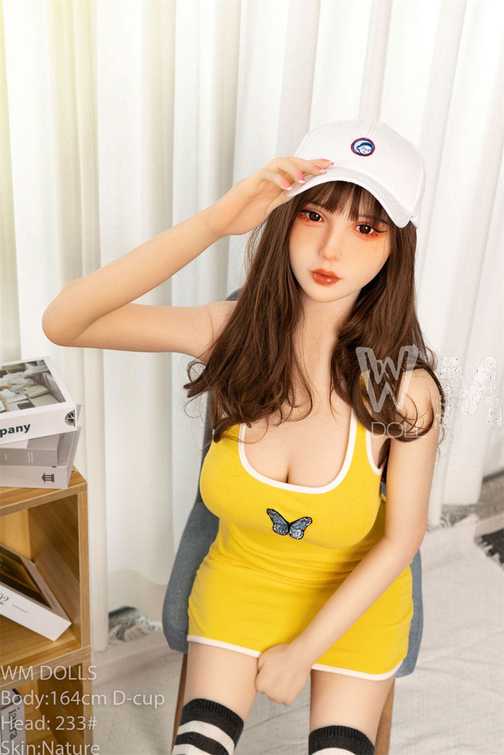 164cm/5ft5 D-cup Asian Athletic Female TPE Love Doll with #233 Head