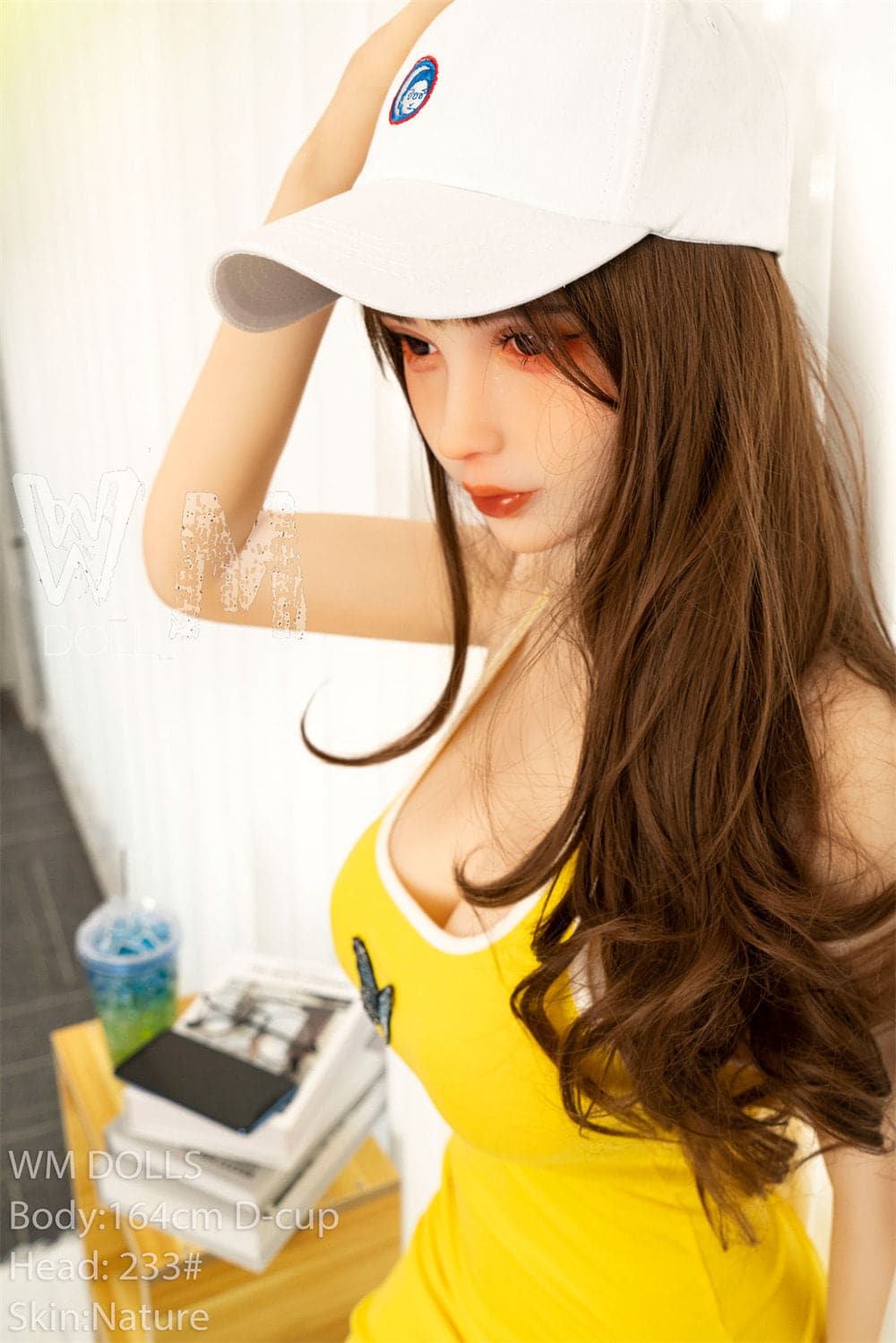 164cm/5ft5 D-cup Asian Athletic Female TPE Love Doll with #233 Head