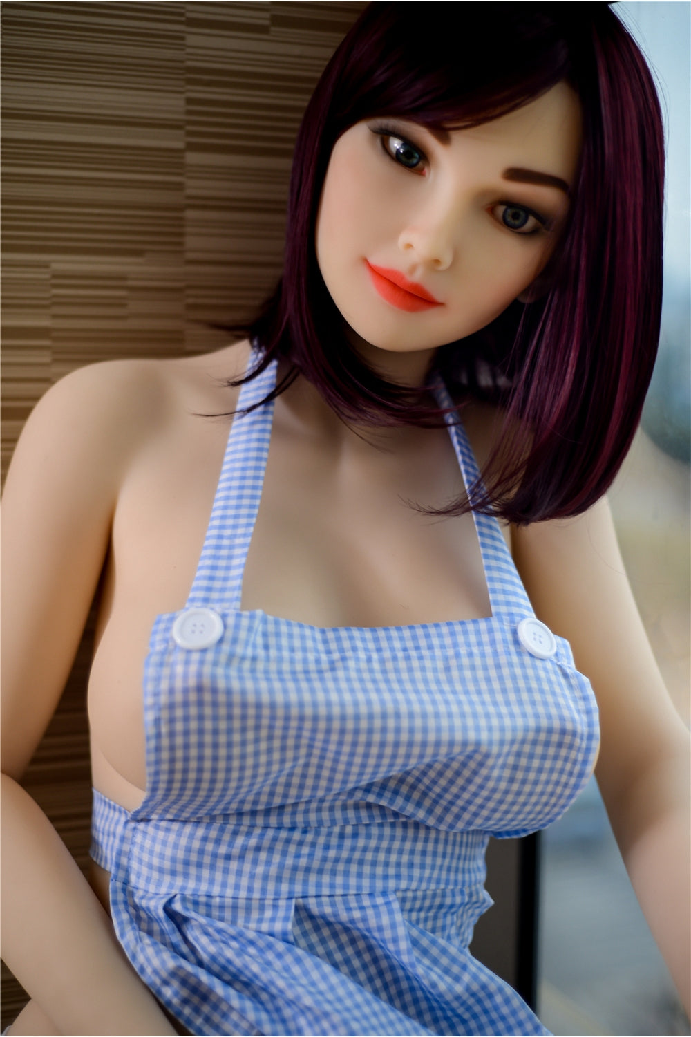 160cm/5ft3 D-Cup Big Boobs Beautiful Asian Fair TPE Sex Doll-Hellen