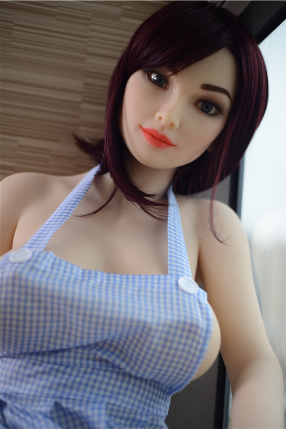160cm/5ft3 D-Cup Big Boobs Beautiful Asian Fair TPE Sex Doll-Hellen