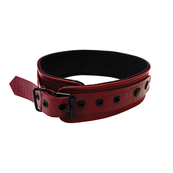 Snake Leather Collar