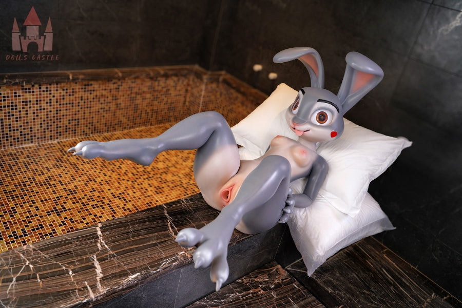 US In Stock - 168cm/5ft6 A-CUP Seamless Neck Full Silicone Sex Doll - Rabitty ROS