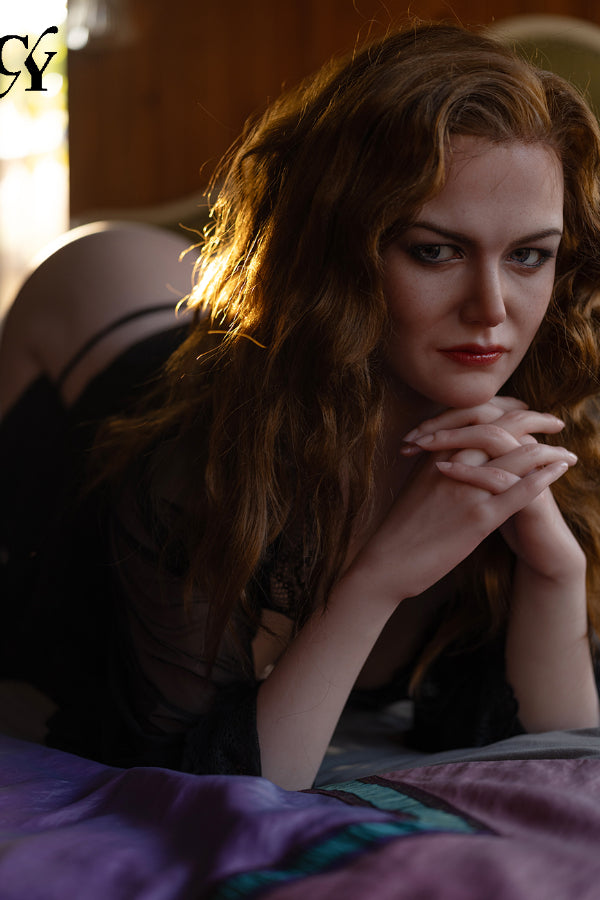 176cm/5ft9 E-Cup Full Silicone Doll with  ROS Head - Rebecca