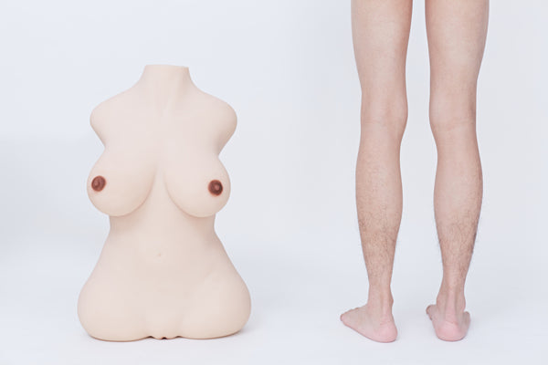 🔹CLM Classic🔹 Round Thigh Yellow Skin TPE Torso Love Doll