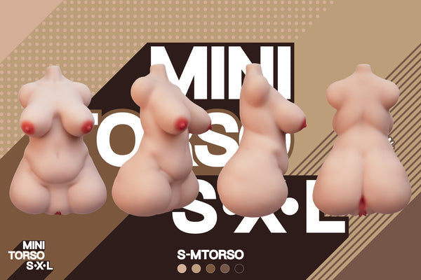 🔹CLM Classic🔹36.5cm/1ft2 S Mini TPE Torso Sex Toys