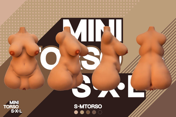 🔹CLM Classic🔹36.5cm/1ft2 S Mini TPE Torso Sex Toys