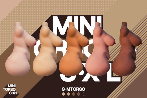 🔹CLM Classic🔹36.5cm/1ft2 S Mini TPE Torso Sex Toys