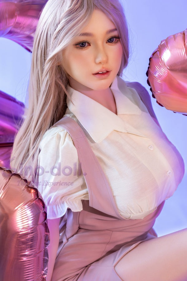 S161cm/5ft3 Big Breast H-cup Silicone Sex Doll S41 – LinChun