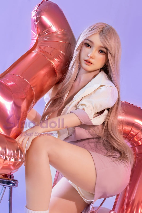 S161cm/5ft3 Big Breast H-cup Silicone Sex Doll S41 – LinChun