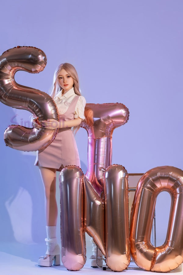 S161cm/5ft3 Big Breast H-cup Silicone Sex Doll S41 – LinChun