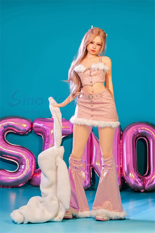 S161cm/5ft3 Small Breast B-cup Silicone Sex Doll S42 – Linxia
