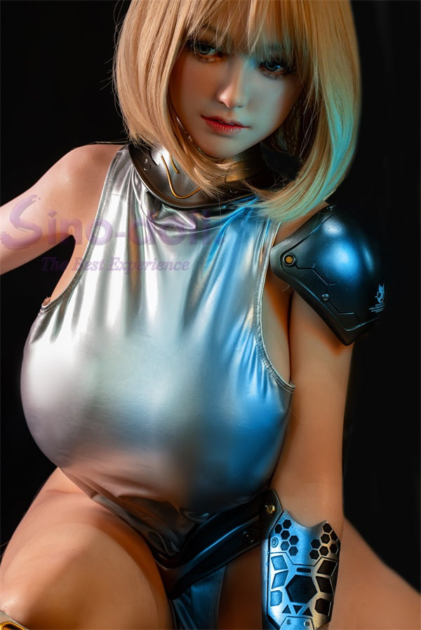S167cm/5ft6 K-cup Silicone Blonde BBW Sex Doll S41 – Linchun