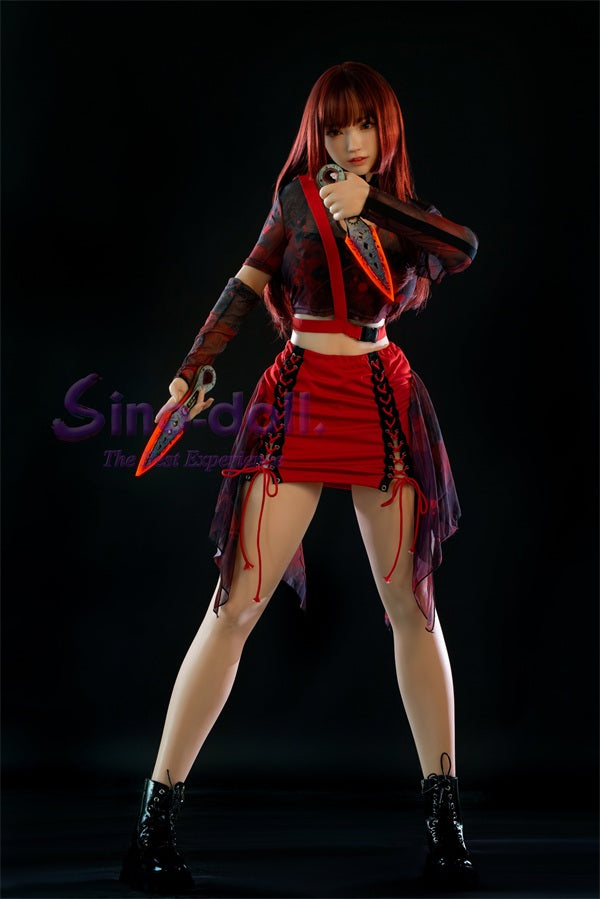 S167cm/5ft6 G-cup Silicone Sex Doll S43 – Linqiu