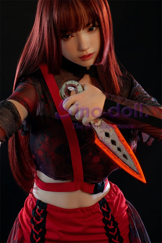 S167cm/5ft6 G-cup Silicone Sex Doll S43 – Linqiu