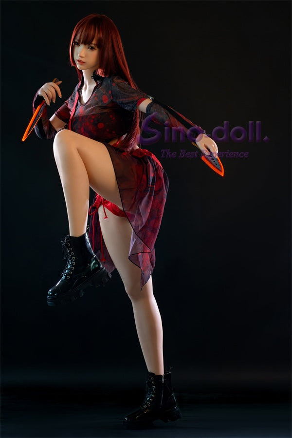 S167cm/5ft6 G-cup Silicone Sex Doll S43 – Linqiu