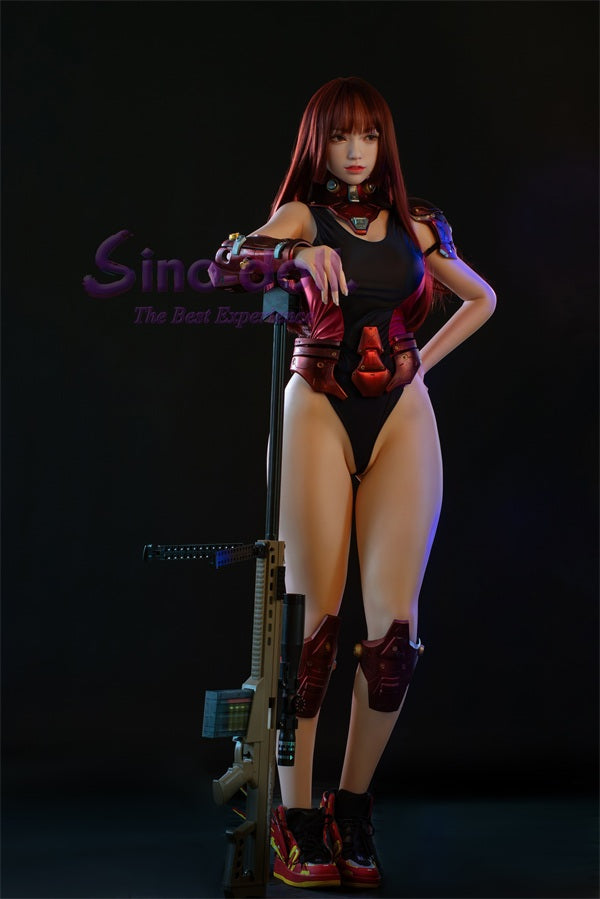 S167cm/5ft6 G-cup Silicone Sex Doll S43 – Linqiu