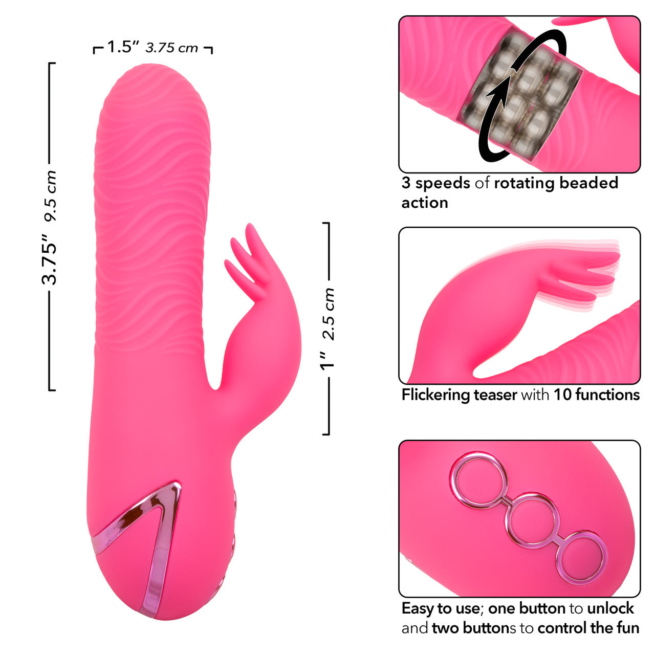 Sacramento Sweetie rotierender Vibrator