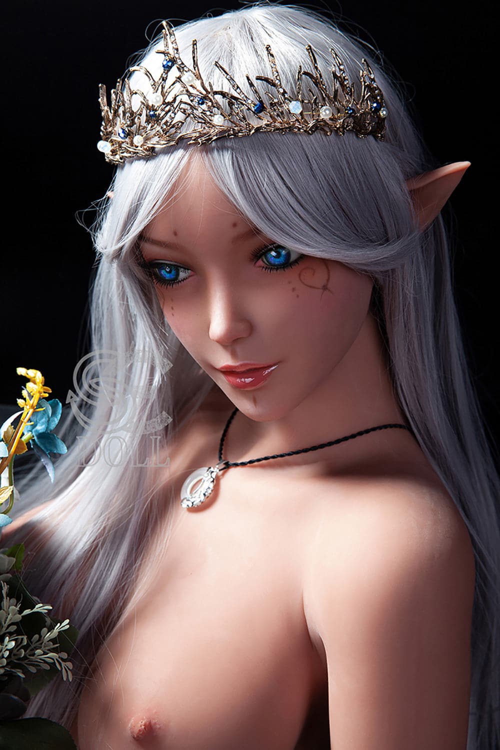 US In Stock-150cm/4ft Alien 11 D-Cup Anime Elf Princess Sex Doll