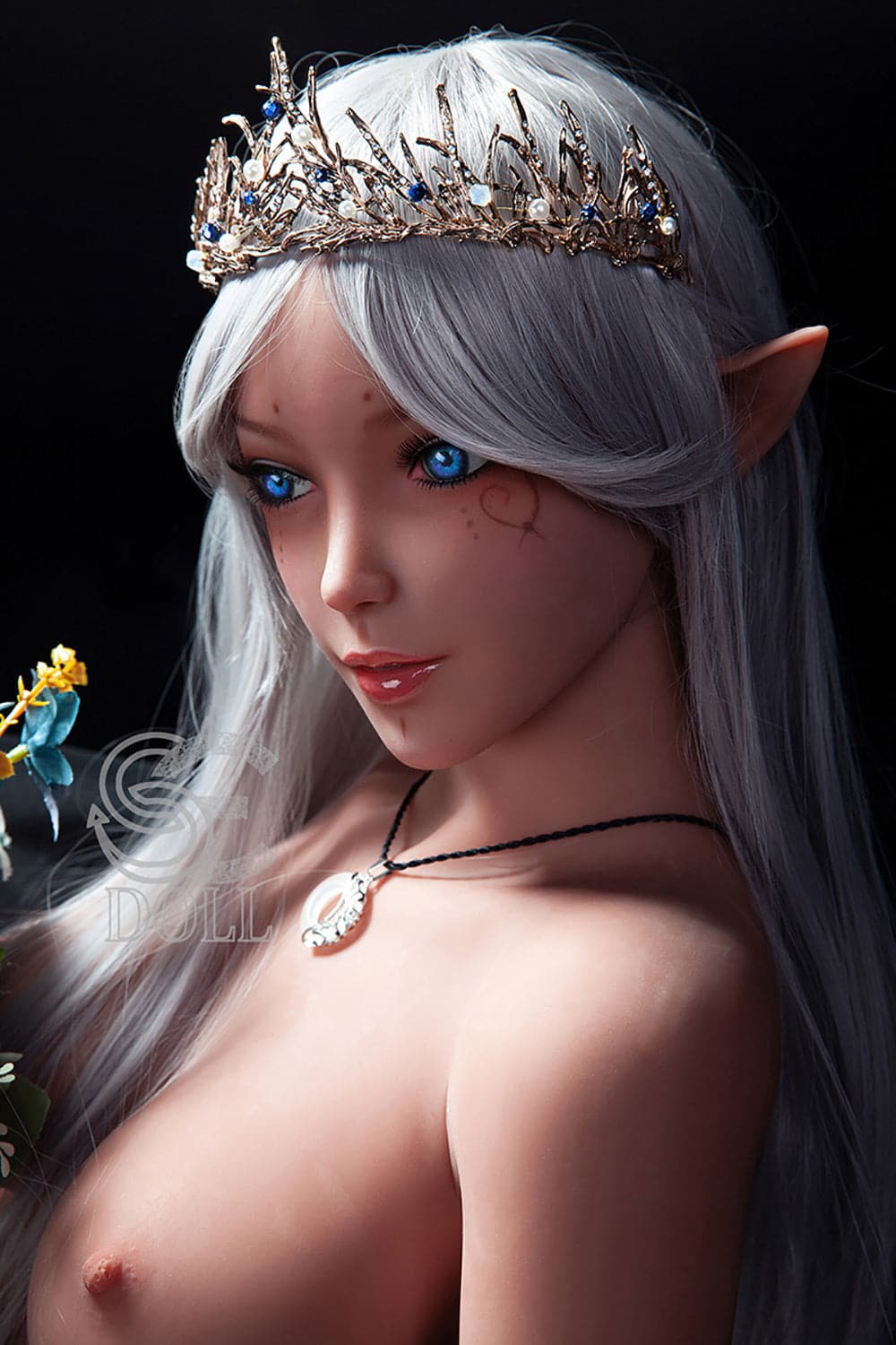US In Stock-150cm/4ft Alien 11 D-Cup Anime Elf Princess Sex Doll