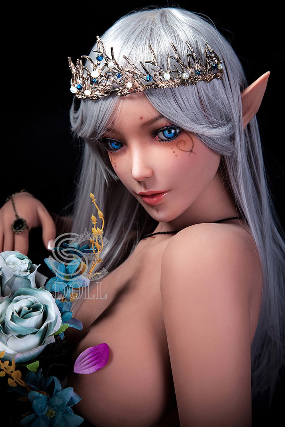 US In Stock-150cm/4ft Alien 11 D-Cup Anime Elf Princess Sex Doll