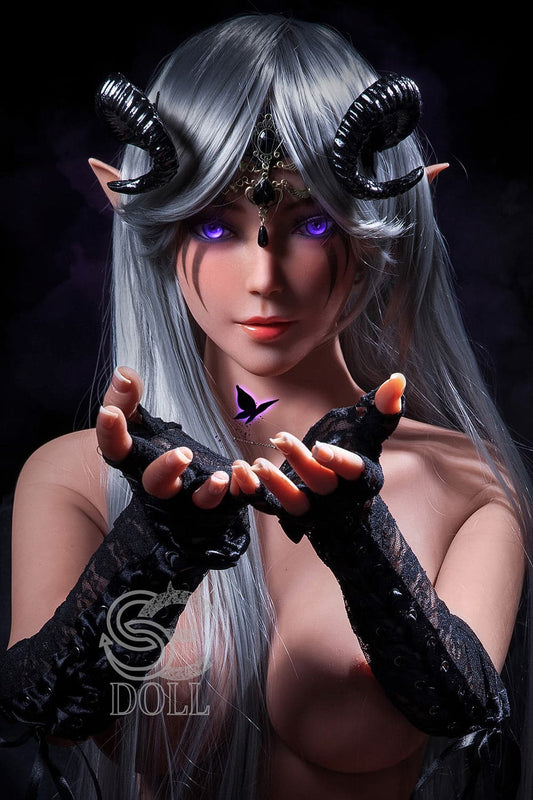 US In Stock-150cm/4ft 11 Anime Alien in E-Cup Mysterious Night Elf Sex Doll - Samantha.C