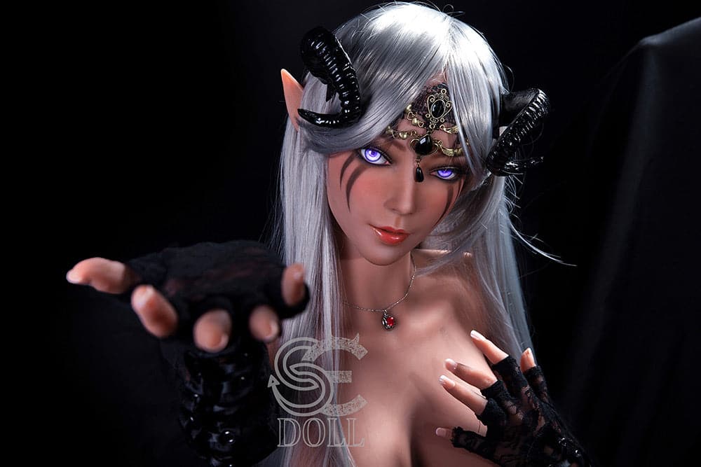 150cm/4ft 11 Anime Alien in E-Cup Mysterious Night Elf Sex Doll SED068 - Samantha.C