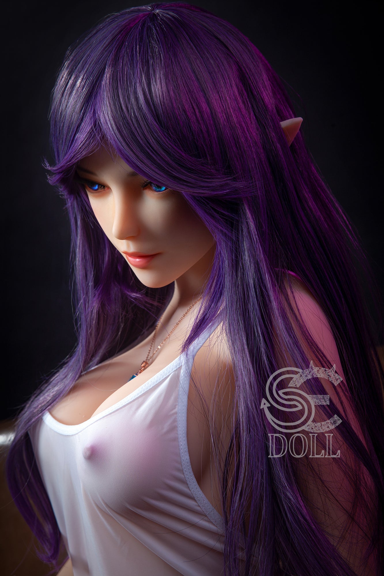 US In Stock - 151cm/4ft11 E-cup Elf Sex Doll SED081 Head #022 - Olivia