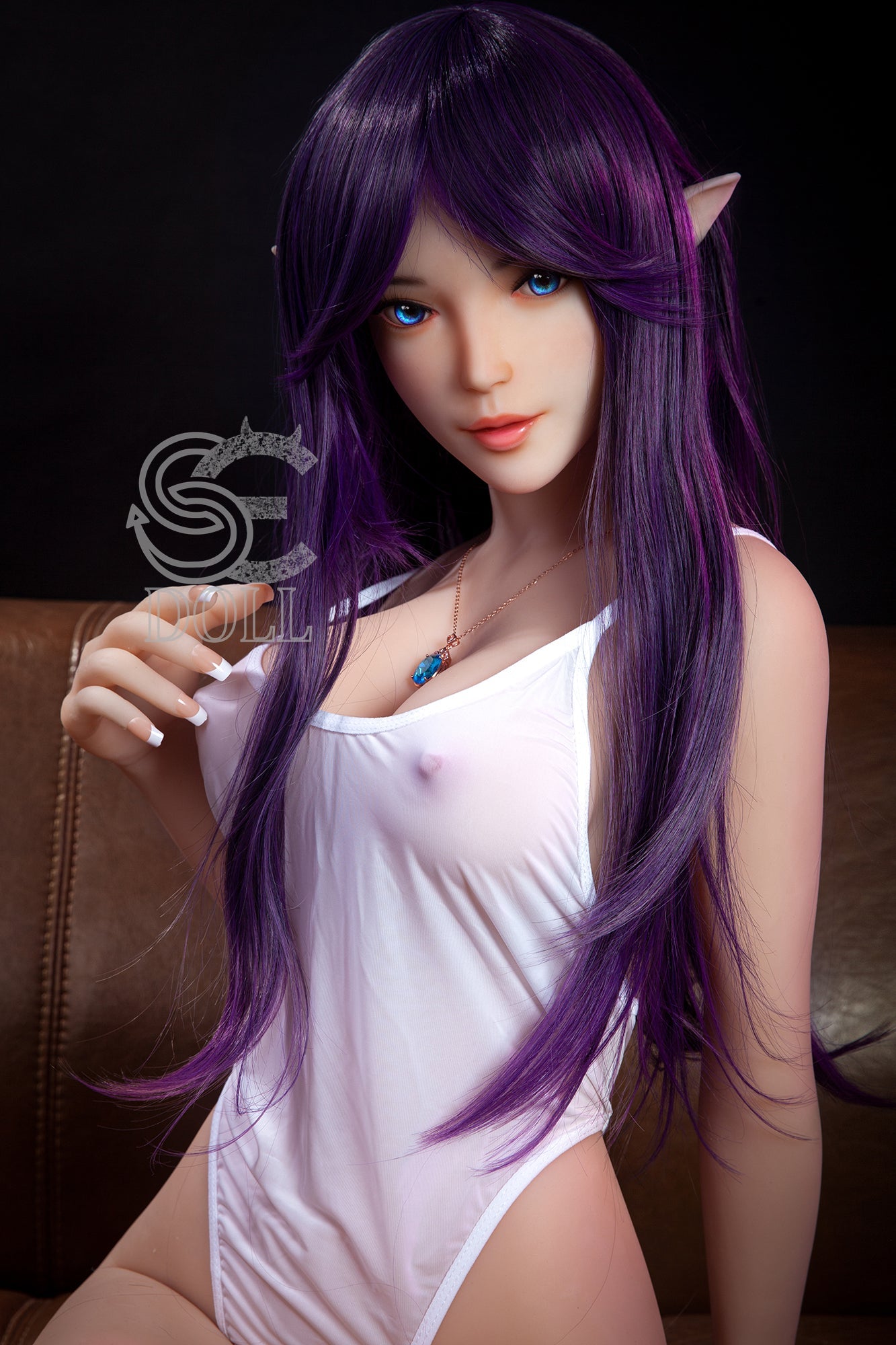 US In Stock - 151cm/4ft11 E-cup Elf Sex Doll SED081 Head #022 - Olivia