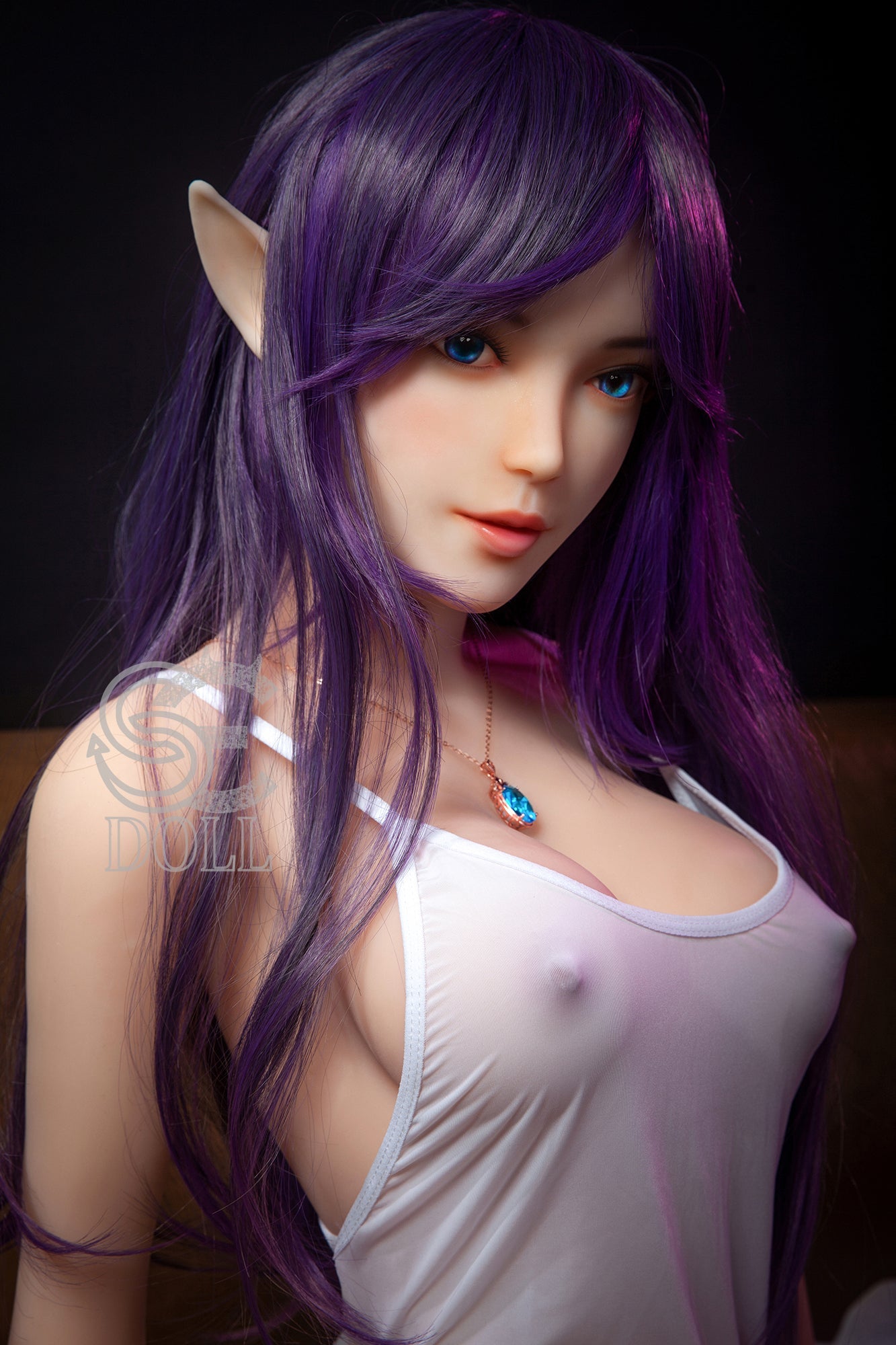 US In Stock - 151cm/4ft11 E-cup Elf Sex Doll SED081 Head #022 - Olivia