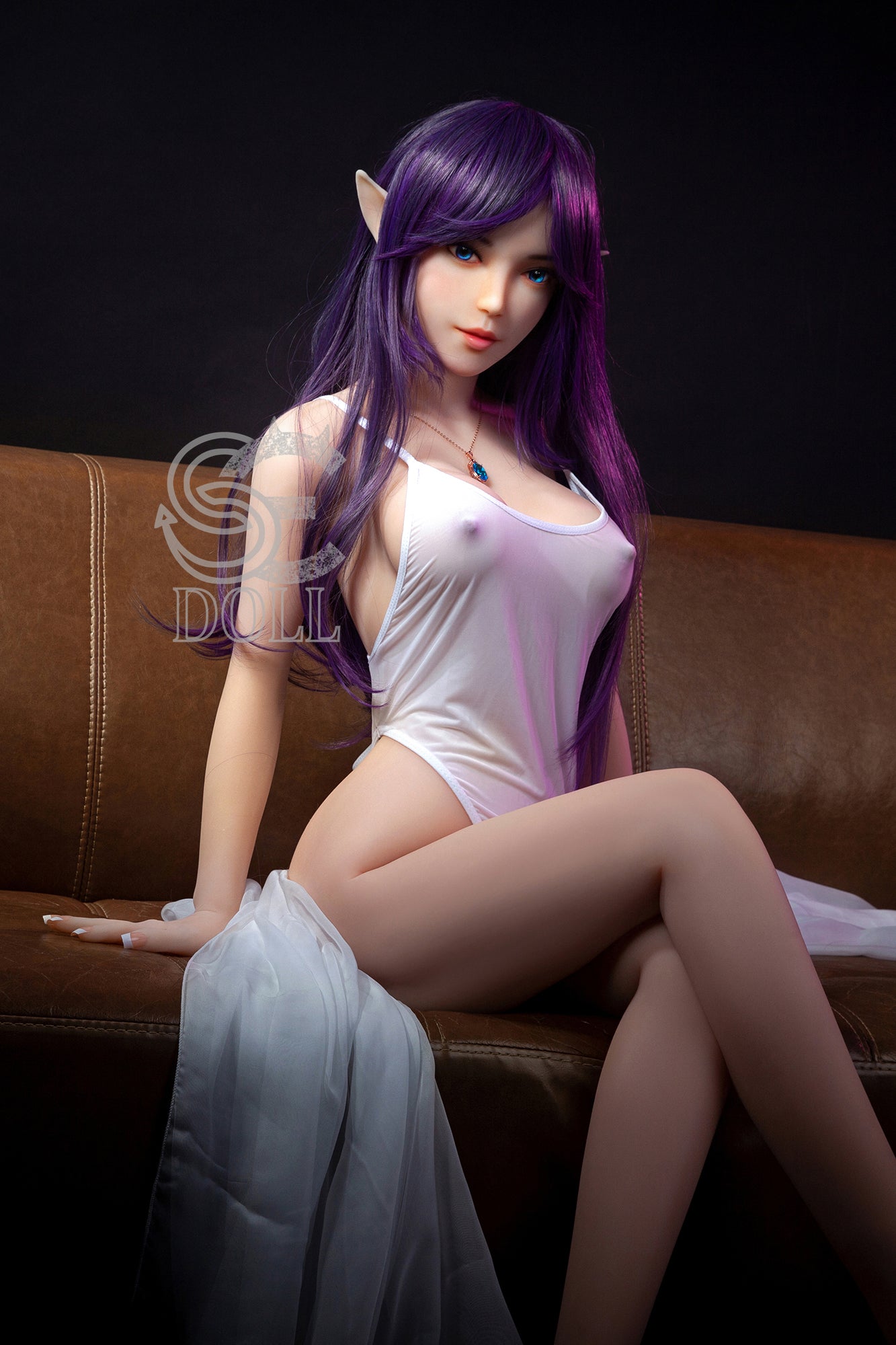 EU In Stock - 151cm/4ft11 E-cup Elf Sex Doll SED081 Head #022 - Olivia